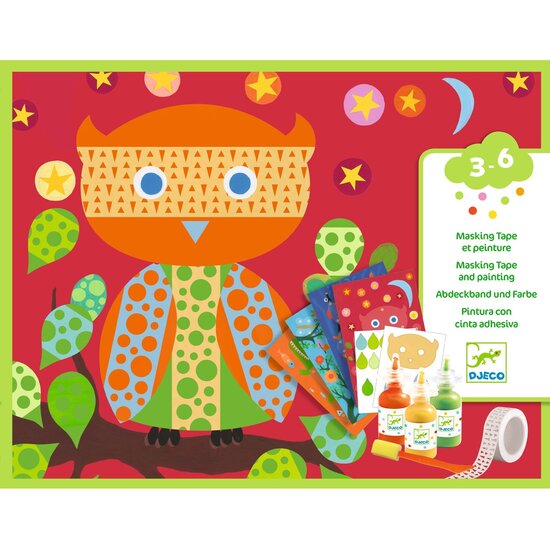 Djeco Djeco sponge painting Oh, it's magic