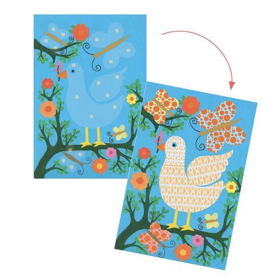 Djeco Peinture à l'éponge Djeco Oh, c'est magique