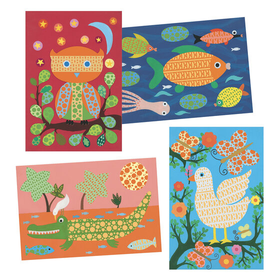 Djeco Djeco sponge painting Oh, it's magic