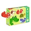 Djeco Djeco puzzle duo animaux 10x 2pcs