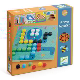 Djeco Primo Mosaïco - Mosaic game +3yrs
