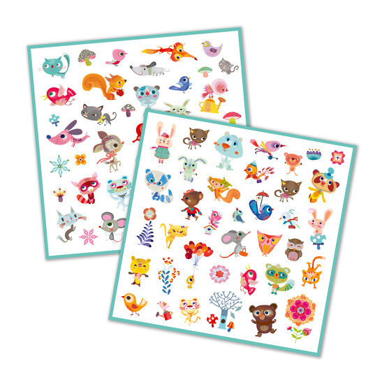 Djeco Djeco stickers petits amis 160 piéces