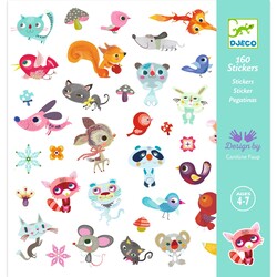 Djeco stickers little friends 160 pieces