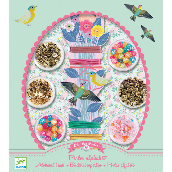 Djeco Djeco sieraden maken alfabet kralen