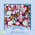 Djeco Djeco wooden beads - Rainbow