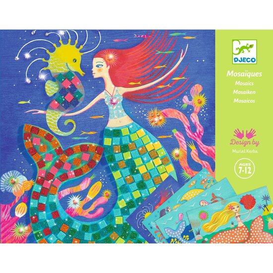 Djeco Mosaïques Le chant de sirènes +7 ans - Djeco