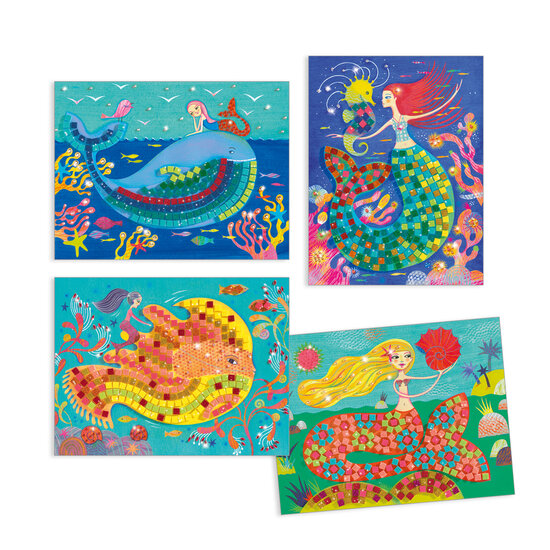 Djeco Mosaics The mermaid's song +7 yrs - Djeco