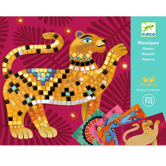 Djeco Mosaics Deep in the jungle +7 yrs - Djeco