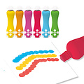 Djeco Foam markers 6 pieces - Djeco