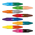 Djeco Crayons de cire double côtés 8 pièces - Djeco