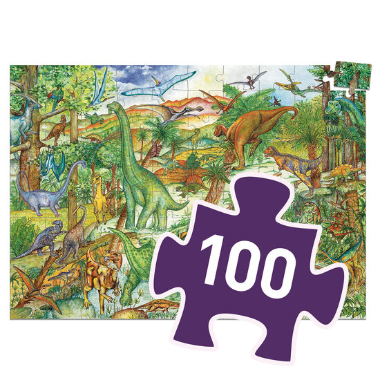 Djeco Djeco puzzel Dinosaurus 100st