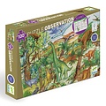 Djeco Djeco Puzzle Dinosaurier 100St