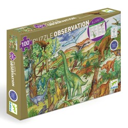 Djeco puzzle Dinosaurs 100pcs