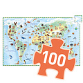 Djeco Djeco puzzle Les animaux du monde 100pcs