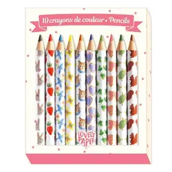 Djeco | Crayons de couleur Mini Aïko