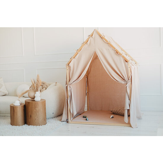 Moje Moje  | Speelhuisje Scandi II - Beige