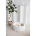 Moje Moje | Ball Pool Bouclé - White 90x30 cm + Balls