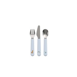 Mepal / Little Dutch | Mio Forest Friends 3-piece cutlery set
