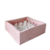 Moje Moje | Ball Pools Square Soft Velvet - Light Pink 106x106x40 cm + Balls