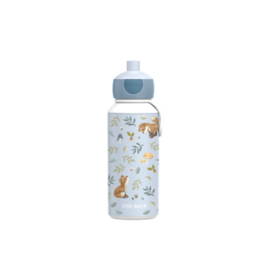 Mepal / Little Dutch | Trinkflasche Pop-up Campus Forest Friends 400 ml