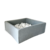 Moje Moje | Ball Pools Square Soft Velvet - Grey 106x106x40 cm + Balls