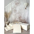 Moje Moje | 3 Elementen + Ballenbad - Soft Velvet Ecru 90x30 cm + 200 Ballen