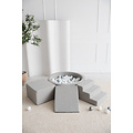 Moje Moje | 3 Elementen + Ballenbad  - Bouclé Grey 90x30 cm + 200 Ballen