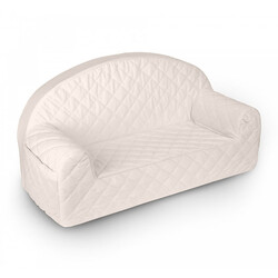 Baby Steps | Children's sofa Velvet Ecru