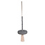 Baby Steps Baby Steps | Junior Schommel Rond Velvet Dark Grey
