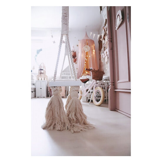 Baby Steps Baby Steps | Wood Swing Beige