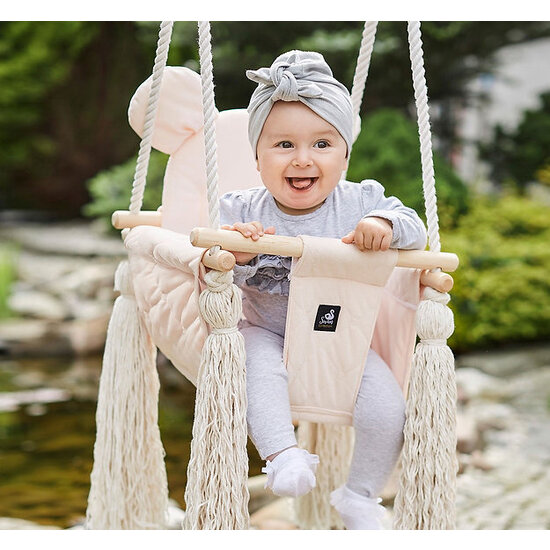 Baby Steps Baby Steps | Velvet Swing Pink