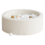 Moje Moje | Bällebad Bouclé - Creme 90x30 cm + Bälle