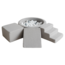 Moje Moje | Bouclé 3 Elements + Ball Pool  - Bouclé Grey 90x30 cm + 200 Balls