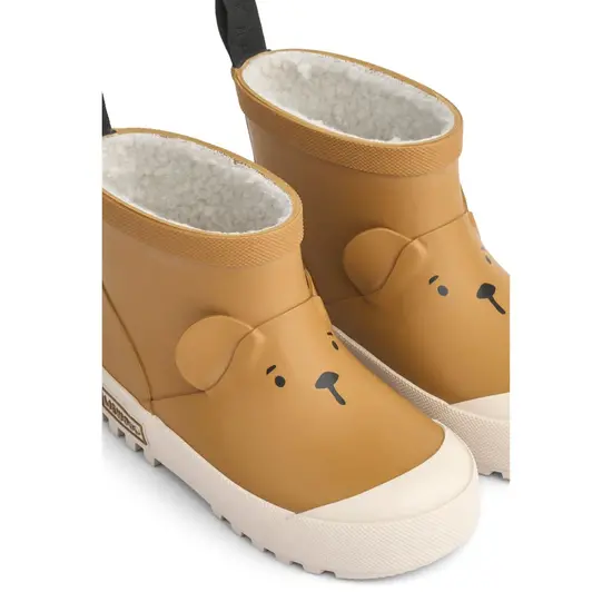 Liewood Liewood | Jesse Bear Thermo Rainboot - Golden Caramel