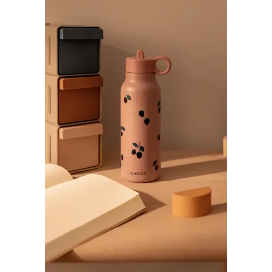 Liewood Liewood |  Falk Water Bottle 350ml - Berry / Pale Tuscany