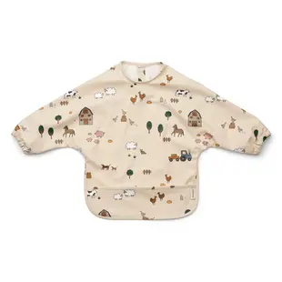 Liewood Merle Bedrukte Cape Slab Clour Farm/Sandy