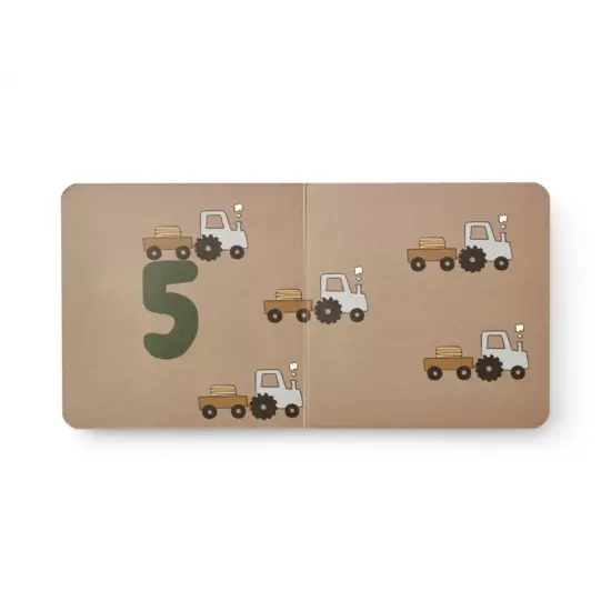 Liewood Liewood Bertie Baby Buch Colour Farm/Sandy