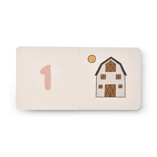 Liewood Liewood Bertie Babyboek Colour Farm/Sandy