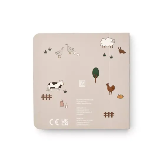 Liewood Liewood Bertie Baby Book Colour Farm/Sandy