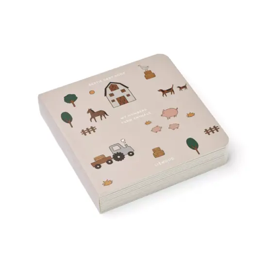 Liewood Liewood Bertie Baby Book Colour Farm/Sandy