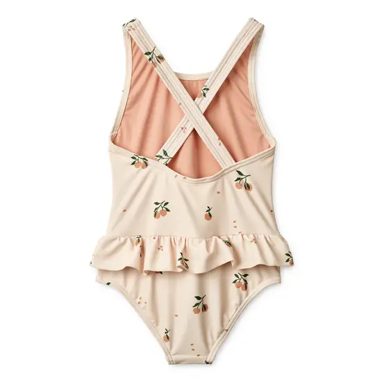 Liewood Liewood Amara Bedruckter Badeanzug Peach/Sea Shell