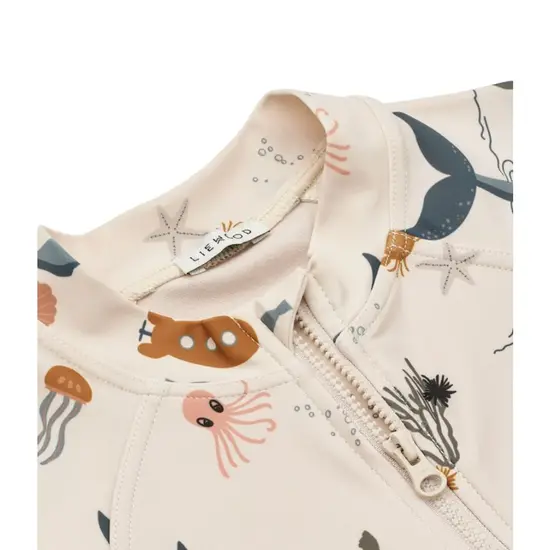 Liewood Liewood Max Bedrukte Zwemshort Sea Creature/Sandy
