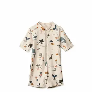 Liewood Max - Combinaison de bain imprimée Sea Creature/Sandy