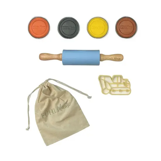 Fühlmäuse Fühlmäuse | Construction Site Modelling Clay Set