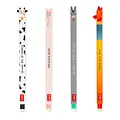 Legami Legami | Set of 4 Erasable Gel Pens - Farm Sweet Farm