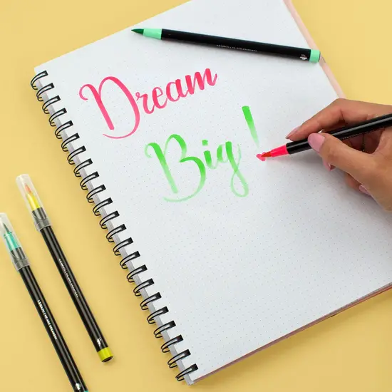 Legami Legami | Set of 12 Brush Markers - Bright