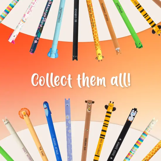 Legami Legami | Erasable Gel Pen - Tiger