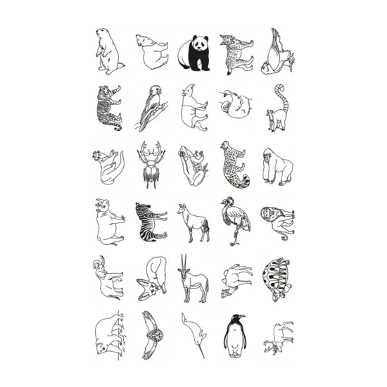 Kidywolf Kidywolf | Refill Kidydraw - Mini  Extra kaarten Met Het Thema Dieren Van Over De Hele Wereld En Oceanen & Piraten