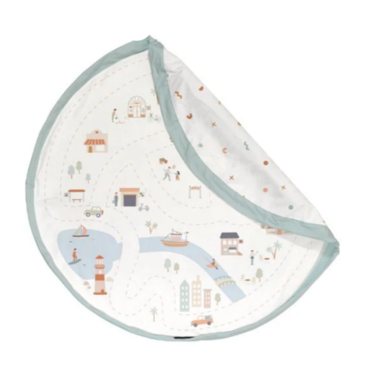 Play and Go Play&Go | Original - Double Print Storage bag and play mat Citymap