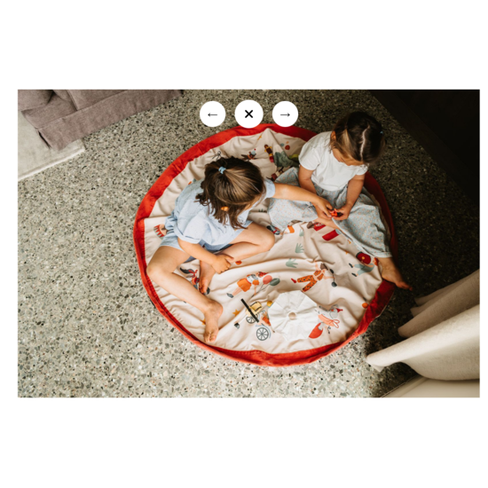 Play and Go Play&Go | Original - Double Print Opbergzak En Speelmat Circus